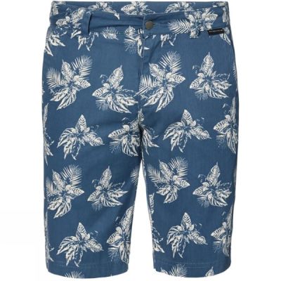 Pantalones Cortos Jack Wolfskin Drake Tropical Hombre Azules - Chile PSX648593